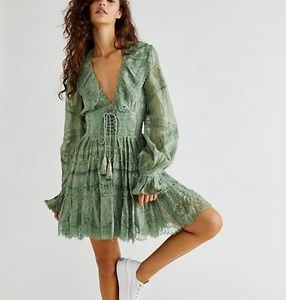 Rococo Sand x Free People Mini Dress